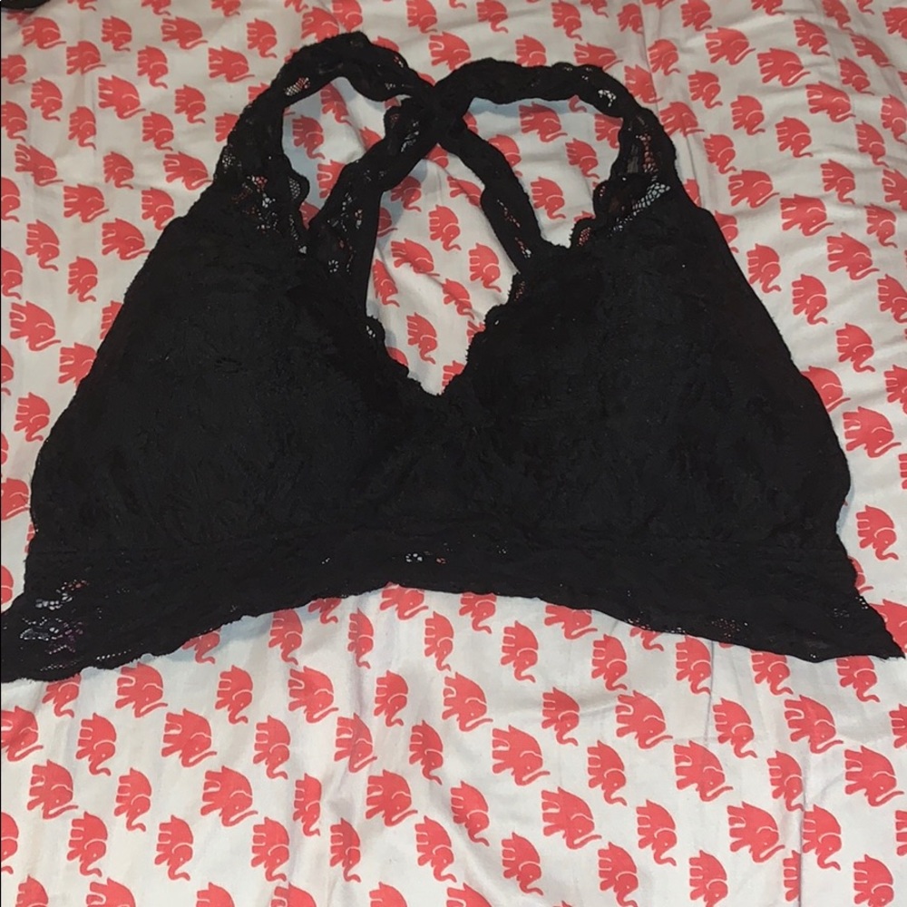Black bralette